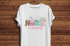 Nurse In Progress PNG, Student Nurse Sublimation Design Product Image 5