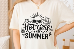 Hot Girl Summer Svg, Summer Vibes Svg, Girls Trip Svg. Product Image 6