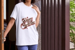 Festive Fonts &amp; Holiday Cheer Merry Christmas Text PNG Pack Product Image 5