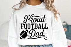 Proud Football Dad Svg | Game Day Svg | Shirt Svg Product Image 5