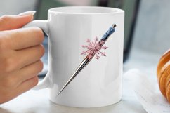 Winter Sewing Clipart Sublimation, Winter Sewing Clipart Product Image 5