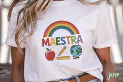 Latina Teacher Sublimation Product Image 2