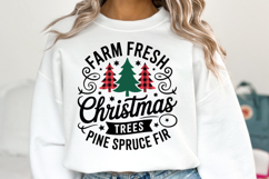 Farm Fresh Christmas Trees Svg | Christmas svg | Shirt Svg Product Image 5