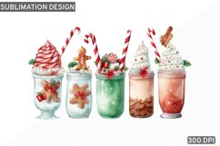 Christmas Coffee PNG Sublimation design Product Image 1