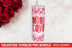 Valentine Tumbler PNG Bundle - Skinny Tumbler Sublimation Product Image 5