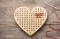 Embroidery base heart digital file Valentine day love cross Product Image 11