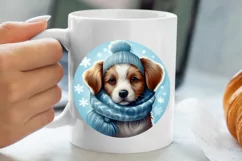 3D Christmas Dog Ornament, 3D Christmas Dog Ornaments Product Image 5
