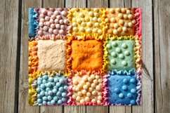 Candy patchwork | 4 Skinny tumbler sublimation designs Product Image 5