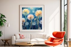 Watercolor dandelions digital paper Backgrounds, Product Image 6