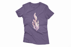 Wavy Ocean Seaweed Pastel Plant Aquatic Flora PNG Summer Product Image 4
