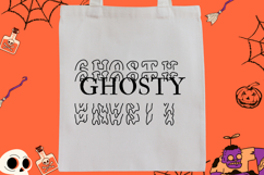 Birdsun Halloween Stacked Monogram Font for Spooky Design Product Image 4
