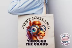 Funny Sarcasm Sublimation design PNG Quote Animal Product Image 3