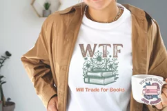 Book Lover Sublimation design Quote Bookish PNG Product Image 3