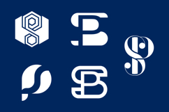 Collection of Initial SP or PS Monogram Logo Designs Product Image 3