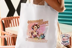 Pin Up Girl Sublimation Design Sarcastic Quote Tshirt PNG Product Image 2