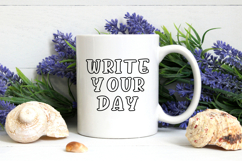 Birdsun Outline - Whimsical &amp; Playful Handwritten Font Product Image 4