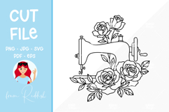 53 Floral Doodle Bundle Line Art Cut File Product Image 4