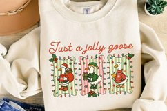 Funny Christmas Goose Sublimation, Jesus Christmas Png Product Image 2