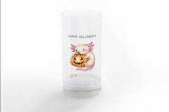 Halloween Axolotl Jack O Lantern Pumpkin PNG Uparupa Product Image 3