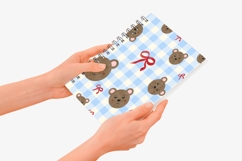 Gingham Seamless Pattern Set Product Image 5