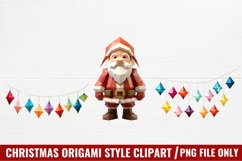 Christmas Origami Style Sublimation Product Image 1