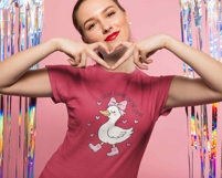 Silly Goose on the loose SVG PNG | Valentine Silly Goose PNG Product Image 3