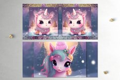 Christmas Unicorn | kids Mug Sublimation design bundle, JPG Product Image 5