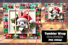 3D Tumbler Wrap with Comical Wall Breach Product Image 1