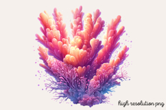 Bioluminescent Sea Animal Clipart Bundle PNG Product Image 10