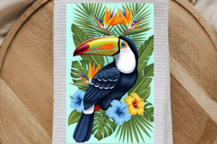 Toucan Kitchen Towel PNG, Toucan Kitchen Towel PNG Design Product Image 5