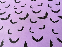Dollhouse wallpaper Halloween style with bat digital downloa Product Image 5