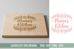 Mama's kitchen SVG - Laser Cut Design Product Image 3