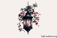 Gothic Pagan Spring Sublimation Clipart PNG Product Image 1