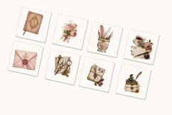 Watercolor Aristocratic Desk Accessories Product Image 6