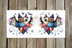 Halloween patchwork | 4 spooky Sublimation Mug designs PLUS Product Image 5