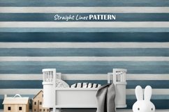 24 Shabby Light Blue Stripes Seamless Digital Paper Download Product Image 5