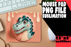 CHEERFUL DESK MAT ARTISTIC MAGIC, Cute Dino Product Image 1