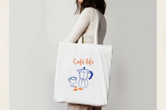 Paris Cafe Clipart Bundle, Parisian Aesthetic PNG, Cafe Life Product Image 5