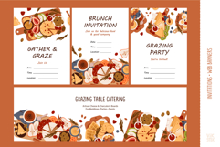 Grazing Table Collection | Clipart, Recipe Cards Product Image 5
