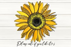 Sunflower Sublimation Design bundle | Print with flower, PNG Product Image 5