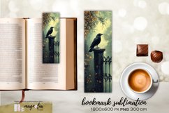 BLACK CROW| Gotic Bookmark png Product Image 1
