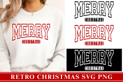 Merry Christmas Svg, Festive Holiday Quote svg Product Image 1