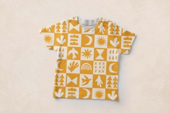 Nordic Folk Symbols Checkerboard Product Image 5