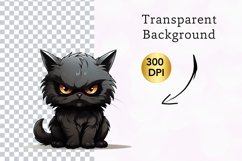 3 PNG Sarcastic Funny Grumpy Cat, Cat sublimation Bundle Product Image 3