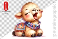 Cute Camel Clipart - PNG File Product Image 1