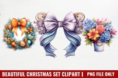 Beautiful Christmas Set Clipart Product Image 1