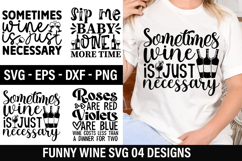 Funny Wine SVG Design - Roses are red violets are blue wine Product Image 1