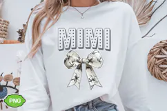 Floral Mimi Coquette Bow PNG | Mother's Day PNG Product Image 5