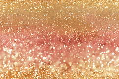 Rose Gold and Amber Shimmer Glitter Background Product Image 1
