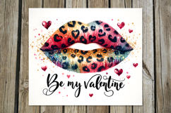Valentine lips | 4 Skinny tumbler sublimation designs Product Image 5